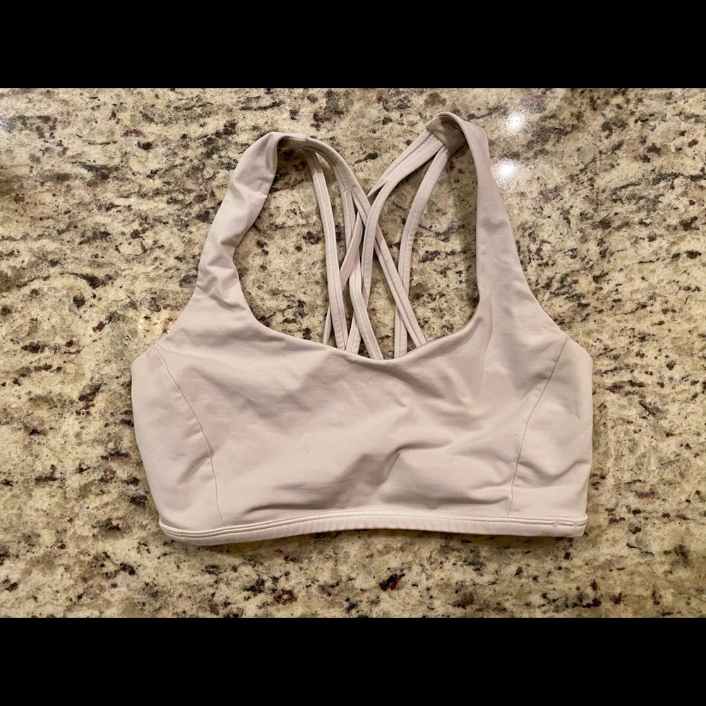 lululemon free to be serene bra-white